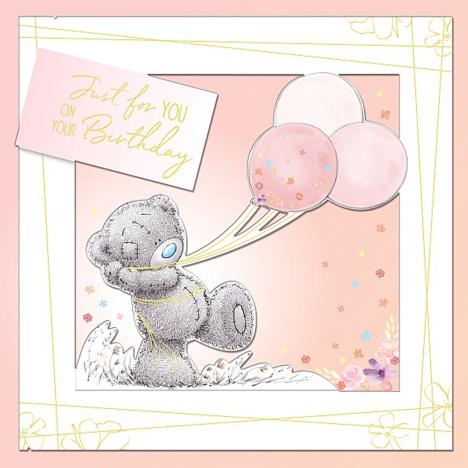 Just For You Handmade Me to You Bear Birthday Card £3.99